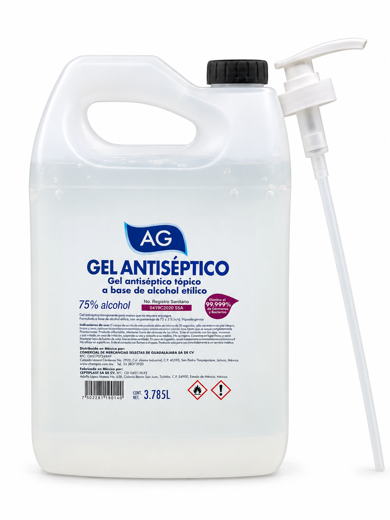 [AG-3] Gel Antiséptico AG – 3.785 L