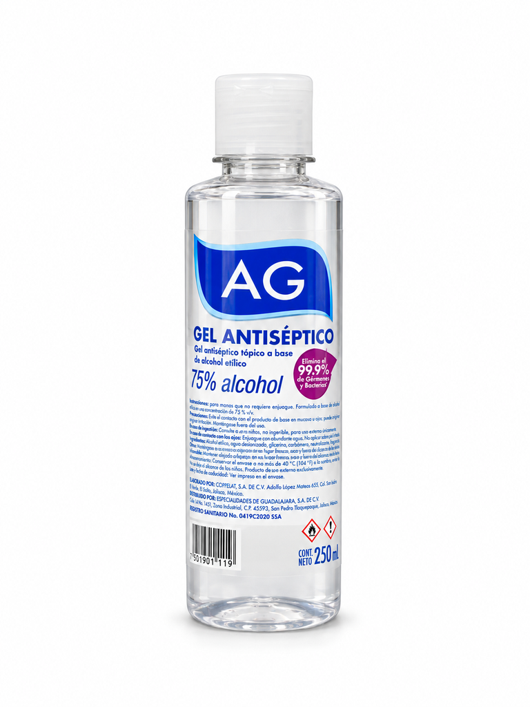 [AG-4] Gel Antiséptico AG – 250 mL