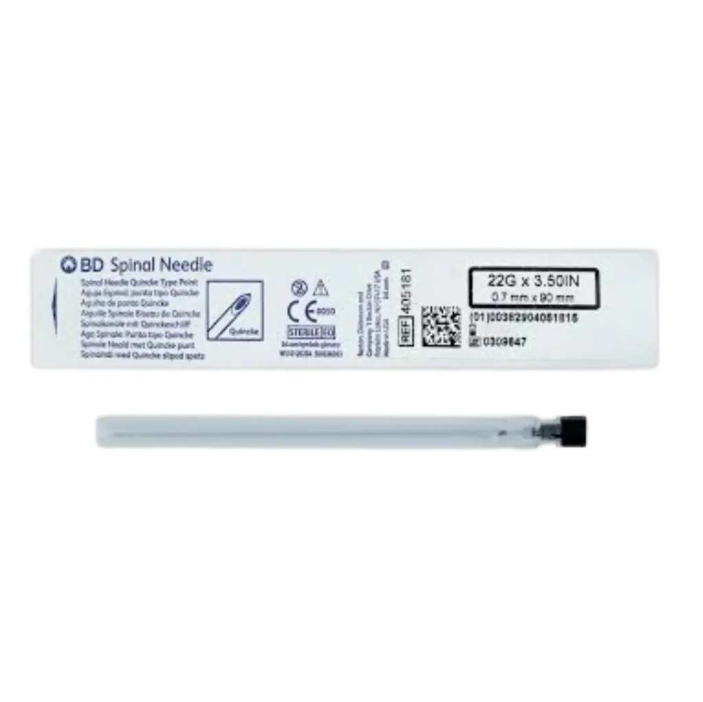 [BED-15] AGUJA P/RAQUEA SPINAL NO. 22GX3.5 (405181) PZA