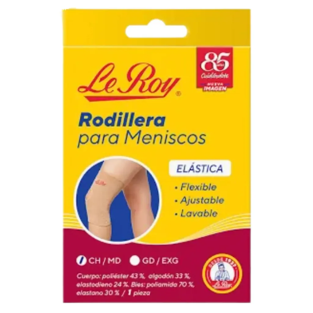 [LER-09] RODILLERA CH-M 36-39CM ELASTICA FLEXIBLE