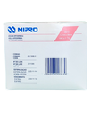 Aguja Hipodérmica Nipro 18G x 38 mm – Caja con 100 (Rosa)
