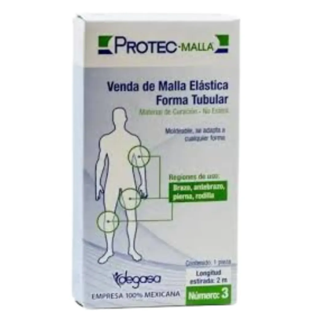[PRO-3] VENDA MALLA PROTEC 2 MTS #3 PZA