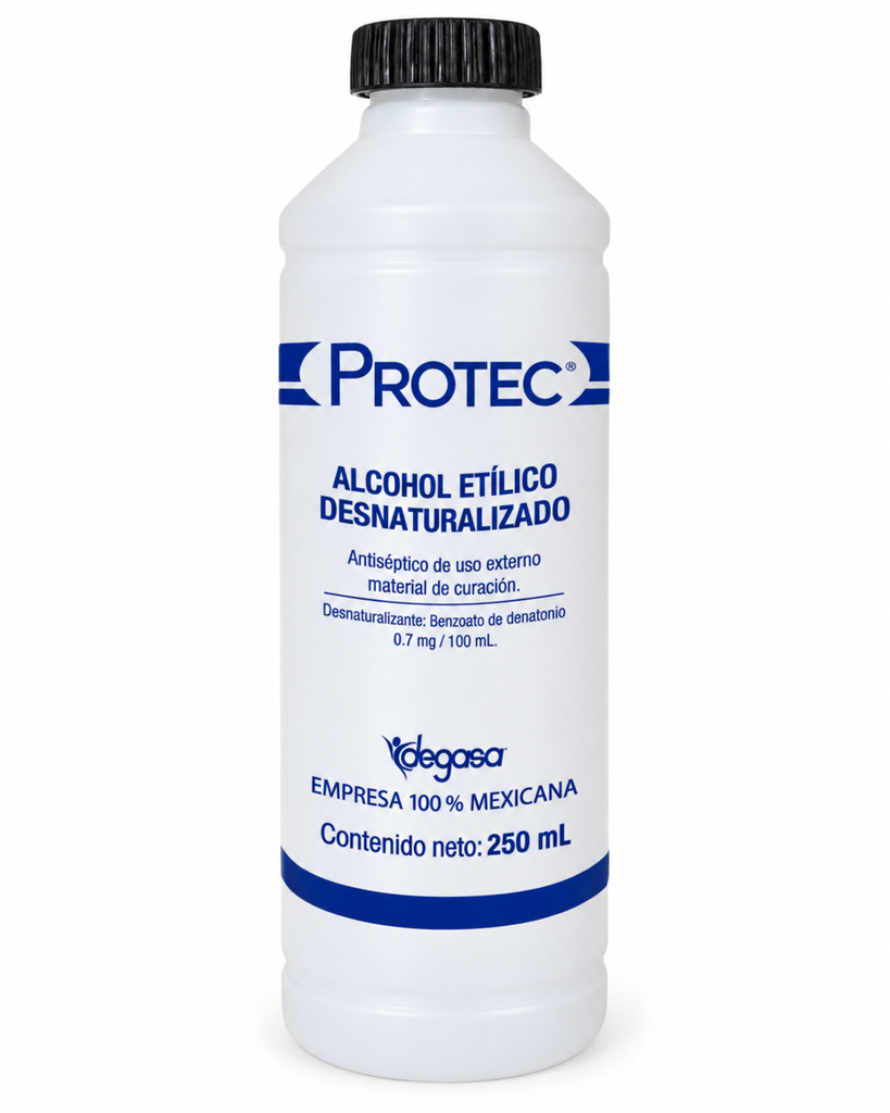 [PRO-78] Alcohol Etílico Desnaturalizado Protec 70% – 250 ml