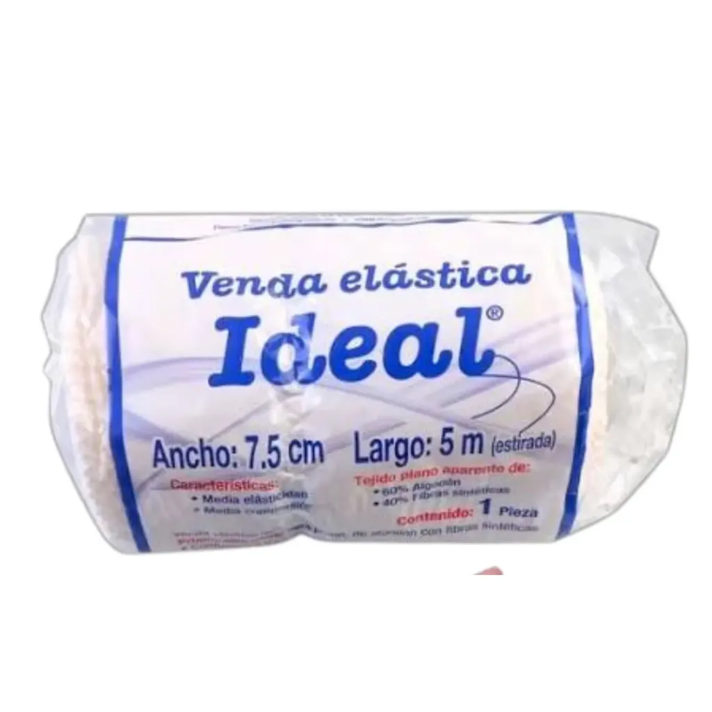[LER-25] VENDA ELASTICA (IDEAL) 7.5CM C/12