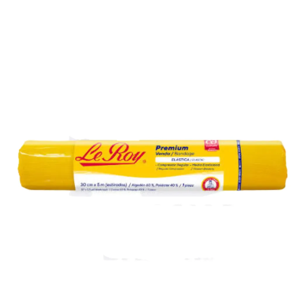 [LER-27] VENDA ELASTICA (LE ROY PREMIUM) 30CM PZA
